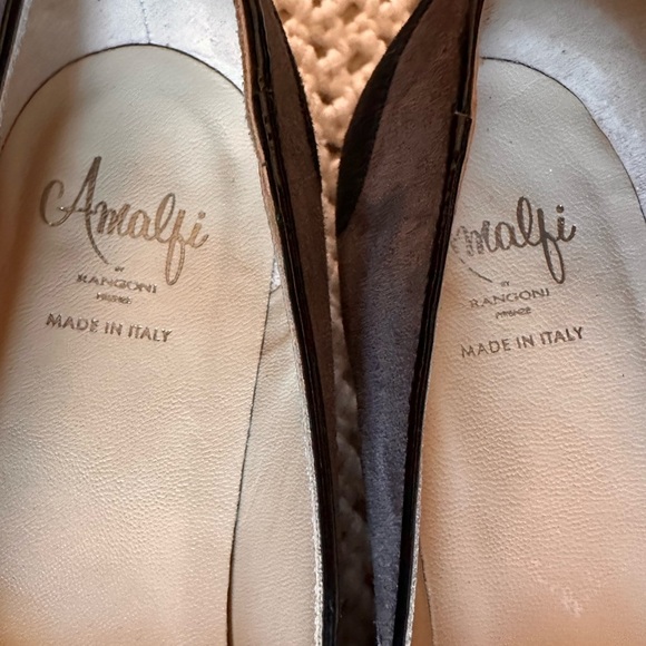 Amalfi Ginevra ballet flats ITALY Worn once 7/5 - Picture 2 of 8